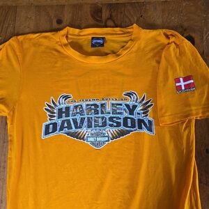 Harley Davidson Yellow T-Shirt